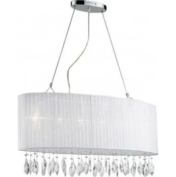 Závěsné svítidlo AZzardo Sidney oval white AZ0757 E14 6x40W IP20 82cm bílé