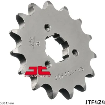 Řetězová sada pro motocykl Řetězové kolečko JT JTF 424-15 15 zubů, 530 SUZUKI GT 750 1972-1979