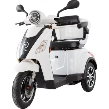 Elektrický invalidní skútr MSENIOR 1000 W Elektrický Vozítko Bílá