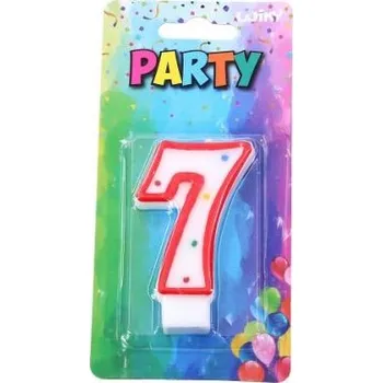 Dortová svíčka Dortová svíčka číslo 7