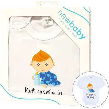 NEW BABY - Body - Keď nespím já, tak ani vy! (Kluk), (12-18m)