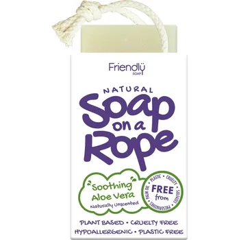 Kosmetika Friendly Soap přírodní mýdlo aloe vera na šnůrce 125 g