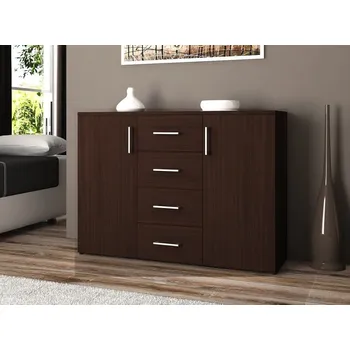 Komoda Kombinovaná komoda SAVRILA - wenge