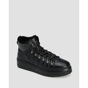 Pánská zimní obuv Kožené Pánské Zimní Boty Bogner Antwerp M 9 A V Černé Bavě 12441613-1