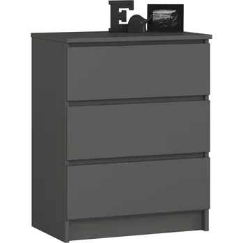 Komoda Šuplíková komoda SAVRILA - šedá