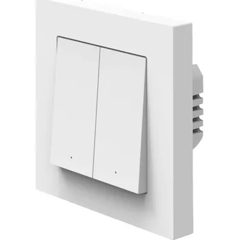 Lampička OSRAM SMART+ WiFi dvojitý nástěnný spínač, 230 V, bílý, matný bílá - Doprava zdarma