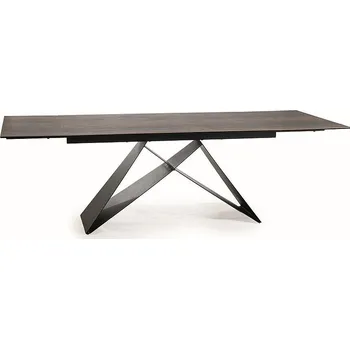 Jídelní stůl VESTIN jídelní stůl, hnědá/černá