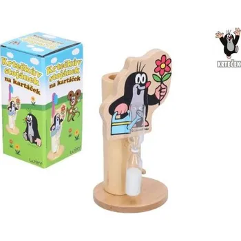 Zubní kartáček Stojánek na kartáček KRTEK, 4 druhy