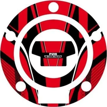 Motodoplněk Ochranné nálepky na víčko nádrže PUIG RADIKAL 6324R červená YAMAHA XV 535 Virago 2000-2003