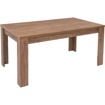 Stůl Gent - Black Red White - BRW Dub Stirling 160x76 cm