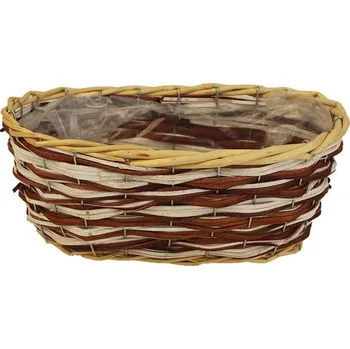 Obal na květináč Obal oválný s plastem P1023/1