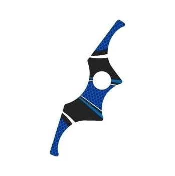 Motodoplněk Ochranné nálepky na "brýle" PUIG RADIKAL 6932A modrá YAMAHA FZ1 (Fazer)/ABS 2006-2015