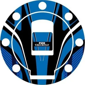 Motodoplněk Ochranné nálepky na víčko nádrže PUIG RADIKAL 6322A modrá YAMAHA SRX 600 1985-1989