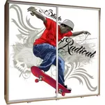 Skříň Penelopa 205 cm skate 2