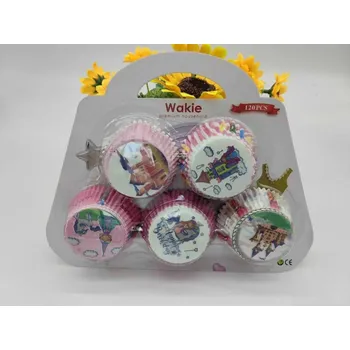 Formička Dortisimo Košíčky na muffiny Princezny (120 ks)