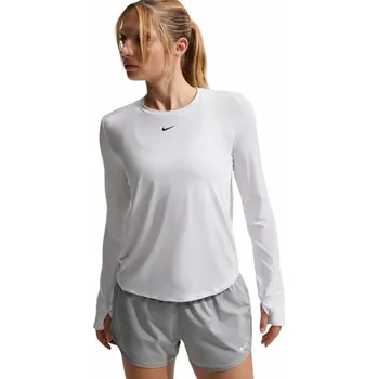 Dámské tričko Dámské funkční tričko s dlouhým rukávem Nike ONE CLASSIC W bílé FN2801-102 - L | UK 10,5 | US 11,5