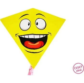 Létající drak Létající drak Úsměv 68x73cm v sáčku