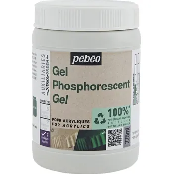 Pébéo Phosphorescent Origin Gel pro akrylové barvy 225 ml 1 ks