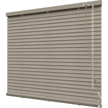 Žaluzie Hliníková žaluzie SOLUNA DIM-OUT mocca 70x170 cm, o 20 % více lamel