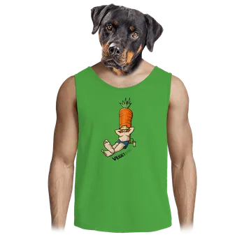 Pánské tílko Bastard Veget-arián pánské tílko Lime