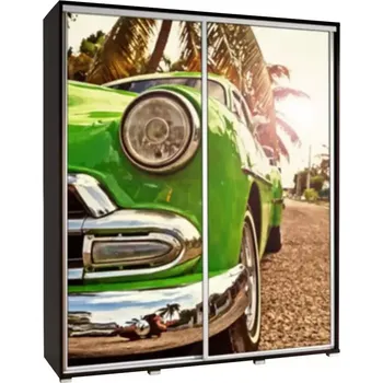 Šatní skříň Skříňě Penelopa 155 cm Auto 5