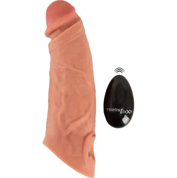 Realistixxx RealSleeve vibrační návlek na penis s dálkovým ovladačem