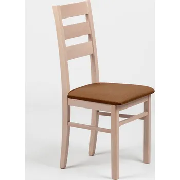 Jídelní židle Židle LORI II Odstín: tm.hnědá, Sedák: koženka focus nero