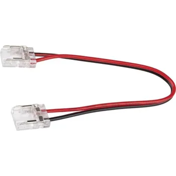 Lampička The Light Group SLC spojka LED pásků COB, IP20, 2pin, 8 mm, PCB, 2x bílá