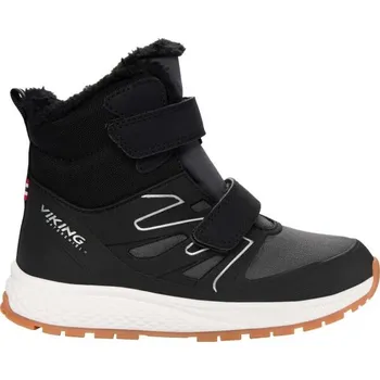 Dívčí zimní obuv Dětská zimní obuv VIKING BY NORWAY EQUIP DEFENCE WARM WP 2V 33 Černá, Bílá