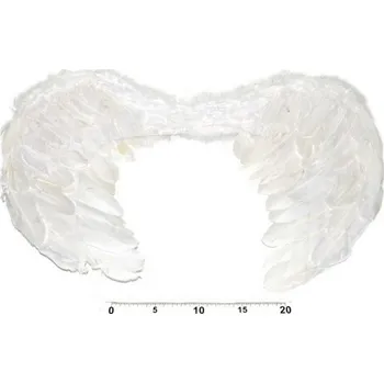 Karnevalový doplněk Andělská křídla 55x40 cm