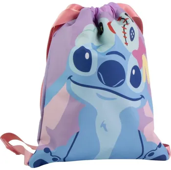 OEM Gym bag pytlík se šňůrkami Lilo &amp; Stitch: Stitch (27 x 33 cm)