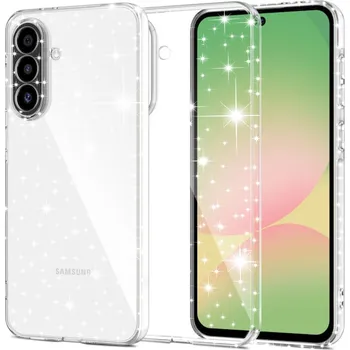 Pouzdro na mobilní telefon Techsuit - řada SparkleSkin - Samsung Galaxy A57 5G - čirý