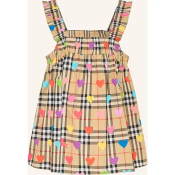 Burberry Dívčí Top Gabi, velbloudí / žlutá / modrá, 152