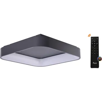 Bodové svítidlo Solvent S SMART přisazené svítidlo LED 120W 7680lm 3000-6000K 110cm hranaté IP20, šedé + ovladač