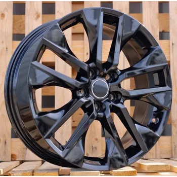 Disk Alu kola Racing Line B2027, 19x7.5 5x114.3 ET40, černá lesklá