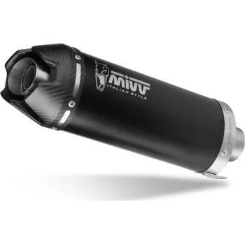 Auto-moto Výfuk kompletní 3x1 MIVV AK-1 Y.078.L3K Uhlík s uhlíkovým krytem pro YAMAHA MT-09 850 / 890