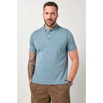 Pánské tričko JP1880, Plus size Polokošile JP1880, vintage, džínový vzhled, krátké rukávy, do 8XL pro plnoštíhlé nadměrná velikost, 846176723-1455, modrý, 6XL, Plus size oblečení, Oblečení pro vysoké muže, Nadměrné velikosti, Oblečení pro plnoštíhlé.