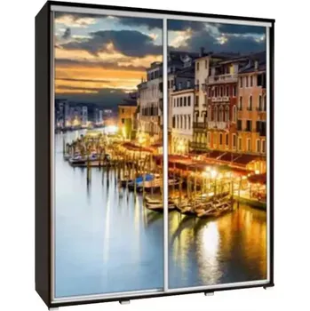 Šatní skříň Skříň Penelopa 155 cm Benátky 2