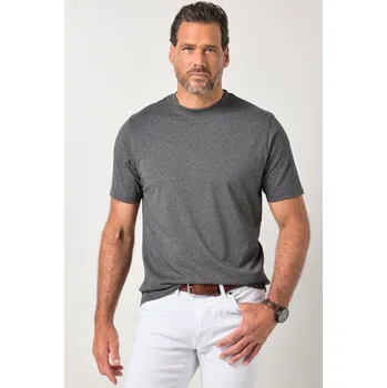 Pánské tričko JP1880, Plus size Tričko JP1880, krátké rukávy, krátké rukávy, melanž žerzej, do 8XL pro plnoštíhlé nadměrná velikost, 845080110-1455, zelený, 6XL, Plus size oblečení, Oblečení pro vysoké muže, Nadměrné velikosti, Oblečení pro plnoštíhlé.