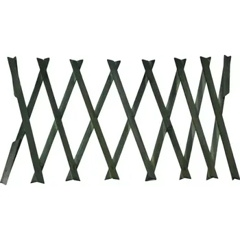 Stojan na květiny Zelený dřevěný žebřík TXG 0318 H30X180