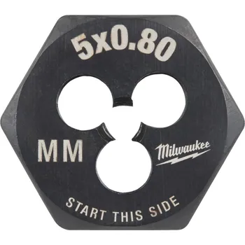 Vrták MILWAUKEE Šestihranná závitová matrice, M5, 0,80mm