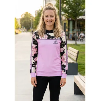 Dámská mikina Dámská mikina premium ALTISPORT VOJ/ALW008MI01 SVĚTLE RŮŽOVÁ XL