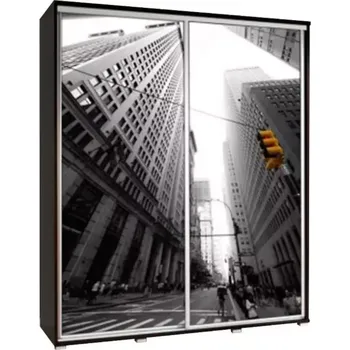 Šatní skříň Skříň Penelopa 155 cm city