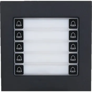 Bezpečnostní kamera DAHUA TECHNOLOGY Dahua VTO4202 modulární dveřní stanice 10x tlačítko IP65+IK07 černá