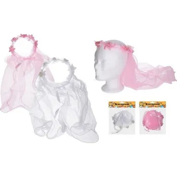 Čelenka Set karneval - čelenka se závojem [A]