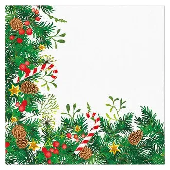 Papírový ubrousek Ubrousky PAW Dekor L (20ks) Decorative Twigs