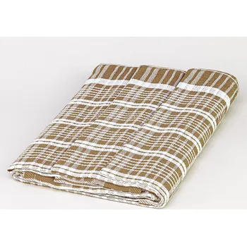 Utěrka Kuchyňské utěrky EGYPTSKÁ BAVLNA 87, světle hnědé káro, 3 kusy, 50x70cm