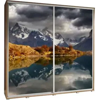 Šatní skříň Skříň Penelopa 205 cm hory 1