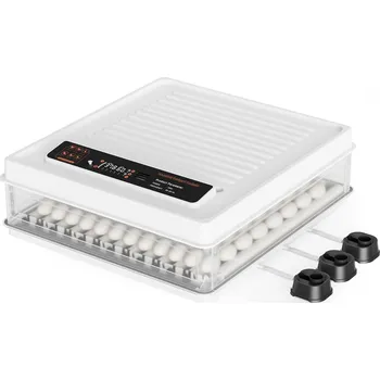 Umělá líheň Plně automatický inkubátor pro 128 vajec, inkubátor s otočným systémem , s regulací teploty a vlhkosti, inkubátor pro líhnucí vejce FUDA2026A