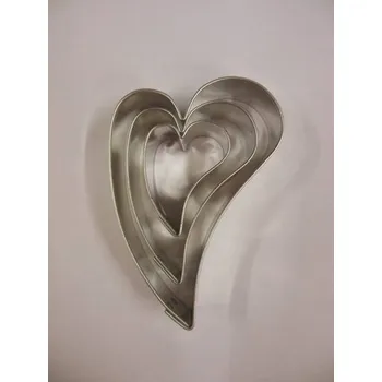 Vykrajovátko Dortisimo Sada vykrajovátek Srdíčka opilá (3 ks)